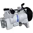 2-Piece Kit A/C Compressor Kit, With Clutch, 7-Groove Pulley, Includes (1) A/C Compressor and (1) A/C Service Kit