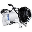 2-Piece Kit A/C Compressor Kit, With Clutch, 7-Groove Pulley, Includes (1) A/C Compressor and (1) A/C Service Kit