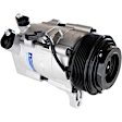 2-Piece Kit A/C Compressor Kit, With Clutch, 7-Groove Pulley, Includes (1) A/C Compressor and (1) A/C Service Kit