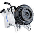2-Piece Kit A/C Compressor Kit, With Clutch, 7-Groove Pulley, Includes (1) A/C Compressor and (1) A/C Service Kit