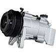 2-Piece Kit A/C Compressor Kit, With Clutch, 7-Groove Pulley, Includes (1) A/C Compressor and (1) A/C Service Kit