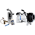 2-Piece Kit A/C Compressor Kit, With Clutch, 7-Groove Pulley, Includes (1) A/C Compressor and (1) A/C Service Kit