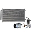 2015 Acura RDX - 3-Piece Kit A/C Compressor Kit, 3.5L 6Cyl, With Factory Compressor Type 10SR15C, With Clutch, 6-Groove Pulley