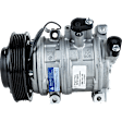 2010 Acura TL - 3-Piece Kit A/C Compressor Kit, 3.5L 6Cyl, With Clutch, 6-Groove Pulley,  Includes (1) A/C Compressor, (1) A/C Condenser, and (1) A/C Service Kit (A/C Expansion Valve, A/C O-Ring and Gasket Seal Kit, and Drier Desiccant Element)