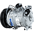 2008-2009 Honda Accord - 3-Piece Kit A/C Compressor Kit, With Clutch, 6-Groove Pulley, Includes (1) A/C Compressor, (1) A/C Condenser and (1) A/C Service Kit