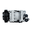 2015 Nissan Rogue Select - 2-Piece Kit A/C Compressor Kit, 2.5L 4Cyl, With Clutch, 6-Groove Pulley,  Includes (1) A/C Compressor and (1) A/C Service Kit (A/C Expansion Valve, A/C Receiver Drier, and A/C O-Ring and Gasket Seal Kit)