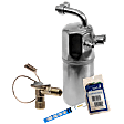 3-Piece Kit A/C Compressor Kit, With Clutch, 6-Groove Pulley, Includes (1) A/C Compressor, (1) A/C Condenser and (1) A/C Service Kit