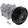 3-Piece Kit A/C Compressor Kit, With Clutch, 6-Groove Pulley, Includes (1) A/C Condenser, (1) A/C Service Kit and (1) A/C Compressor
