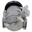 3-Piece Kit A/C Compressor Kit, With Clutch, 6-Groove Pulley, Includes (1) A/C Condenser, (1) A/C Service Kit and (1) A/C Compressor