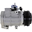 2-Piece Kit A/C Compressor Kit, With Clutch, 6-Groove Pulley, Includes (1) A/C Compressor and (1) A/C Service Kit