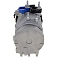 2-Piece Kit A/C Compressor Kit, With Clutch, 6-Groove Pulley, Includes (1) A/C Compressor and (1) A/C Service Kit