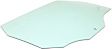 2000-2007 Ford Focus - 2-Piece Kit Rear, Passenger Side Door Glass Kit, 4-Door, Sedan, Replaces NAGS No. DD09524 GTNN, Includes (1) Door Glass and (1) Window Regulator