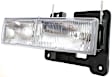 4-Piece Kit Driver Side Halogen Headlight, With bulb(s), OE Replacement, Includes (1) Turn Signal Light, (1) Headlight, (1) Reflector and (1) Side Marker