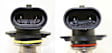 4-Piece Kit Driver Side Halogen Headlight, With bulb(s), OE Replacement, Includes (1) Turn Signal Light, (1) Headlight, (1) Reflector and (1) Side Marker