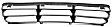 2002 Volkswagen Jetta GL - 4-Piece Kit Front Primed Bumper Cover,  4th Generation, 1999-2005 Body Style, With Built-In Bumper Molding, Sedan,  Includes (1) Bumper Cover, (1) Bumper Grille, (1) Bumper Trim, and (1) Valance