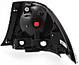 2002-2003 Lexus IS300 - 3-Piece Kit, Primed Bumper Cover, Sedan, Includes (1) Bumper Cover and (2) Tail Light