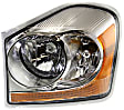 2-Piece Kit Driver Side Halogen Headlight, With bulb(s), OE Replacement, Includes (1) Fog Light and (1) Headlight