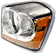 2-Piece Kit Driver Side Halogen Headlight, With bulb(s), OE Replacement, Includes (1) Fog Light and (1) Headlight