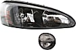 2-Piece Kit Passenger Side Halogen Headlight, With bulb(s), OE Replacement, Includes (1) Fog Light and (1) Headlight