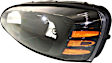 2004-2008 Pontiac Grand Prix - 2-Piece Kit Driver Side Halogen Headlight, With bulb(s), OE Replacement, Includes (1) Fog Light and (1) Headlight