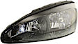 2004-2008 Pontiac Grand Prix - 2-Piece Kit Driver Side Halogen Headlight, With bulb(s), OE Replacement, Includes (1) Fog Light and (1) Headlight