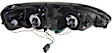 2004-2008 Pontiac Grand Prix - 2-Piece Kit Driver Side Halogen Headlight, With bulb(s), OE Replacement, Includes (1) Fog Light and (1) Headlight
