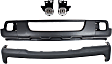 4-Piece Kit, Front Textured Bumper Cover, Includes (1) Bumper Cover, (2) Fog Light, and (1) Valance