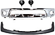 4-Piece Kit, Front, Lower Bumper, Chrome, Includes (1) Bumper, (1) Bumper Trim, and (2) Fog Light