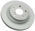 KIT-070224-044 2-Wheel Set Rear Brake Disc and Pad Kit, 300 mm Genuine Mercedes Benz, Includes (1) Brake Pad Set, (1) Brake Pad Sensor and (2) Brake Disc