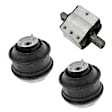 KIT-070224-056 3-Piece Kit Front and Rear, Driver and Passenger Side Motor Mount, 3-Piece Kit, Includes (2) Motor Mount and (1) Transmission Mount