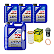 KIT-070224-063 7-Piece Kit Synthetic Motor Oil, 7-Piece Kit, Genuine Mercedes Benz, Includes (1) Oil Drain Plug, (4) Motor Oil, (1) Oil Filter and (1) Oil Drain Plug Gasket