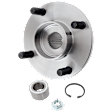 2-Wheel Set Front Wheel Hub, 4 Lugs, With Bearing, Includes (2) Wheel Bearing and (2) Wheel Hub