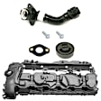 KIT-070224-141 6-Piece Kit Valve Cover, 3.0L, 6Cyl, Includes (1) Valve Cover, (1) Crankcase Vent Hose, (1) Oil Filler Cap, (2) Valve Cover Bolt and (1) Variable Timing Solenoid Gasket
