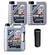 KIT-070224-182 4-Piece Kit Semi-Synthetic Motor Oil, 4-Piece Kit, Genuine BMW, Includes (3) Motor Oil and (1) Oil Filter