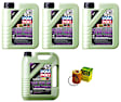 KIT-070224-196 7-Piece Kit Full Synthetic Motor Oil, 7-Piece Kit, Genuine BMW, Includes (2) Engine Oil Filter Housing Cover O-Ring, (4) Motor Oil and (1) Oil Filter