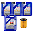 KIT-070224-198 5-Piece Kit Synthetic Motor Oil, 5-Piece Kit, Genuine BMW, Includes (1) Oil Filter and (4) Motor Oil