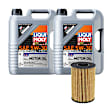KIT-070224-202 3-Piece Kit Synthetic Motor Oil, 5 Liters, 3-Piece Kit, Genuine BMW, Includes (2) Motor Oil and (1) Oil Filter