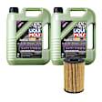 2020 BMW M550i xDrive - 3-Piece Kit Full Synthetic Motor Oil, 5 Liters, 3-Piece Kit, Genuine BMW  Includes (2) Motor Oil, (1) Oil Filter