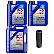 KIT-070224-218 4-Piece Kit Synthetic Motor Oil, 4-Piece Kit, Genuine BMW, Includes (3) Motor Oil and (1) Oil Filter