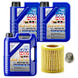 KIT-070224-228 5-Piece Kit Synthetic Motor Oil, 5-Piece Kit, Genuine BMW, Includes (1) Oil Drain Plug, (3) Motor Oil and (1) Oil Filter