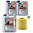 KIT-070224-233 5-Piece Kit Synthetic Motor Oil, 5-Piece Kit, Genuine BMW, Includes (1) Oil Drain Plug, (3) Motor Oil and (1) Oil Filter