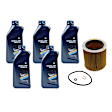 KIT-070224-237 6-Piece Kit Full Synthetic Motor Oil, 1 Liter, 6-Piece Kit, Includes (5) Motor Oil and (1) Oil Filter