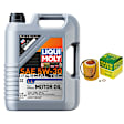 2011 BMW 335i xDrive - 2-Piece Kit Synthetic Motor Oil, Meets Specifications: Api Sl/Cf, Bmw Longlife 01, M/B 229.5, Audi/Vw 502.00 & 505.00, Gm-Ll-A025 & Gm-Ll-B025., 5 Liters, 2-Piece Kit, Genuine BMW  Includes (1) Motor Oil and (1) Oil Filter