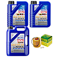 KIT-070224-243 4-Piece Kit Synthetic Motor Oil, 4-Piece Kit, Genuine BMW, Includes (3) Motor Oil and (1) Oil Filter