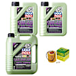 2008 BMW 335i - 4-Piece Kit Full Synthetic Motor Oil, 4-Piece Kit, Genuine BMW  Includes (3) Motor Oil and (1) Oil Filter