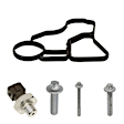KIT-070224-261 5-Piece Kit Oil Filter Housing Gasket - Direct Fit, Includes (1) Oil Filter Housing Gasket, (1) Oil Pressure Switch and (3) Oil Filter Housing Plug
