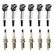 KIT-070224-302 12-Piece Kit Ignition Coil and Spark Plug Kit, 3.0L, 6Cyl, Genuine BMW, Includes (6) Ignition Coil and (6) Spark Plug