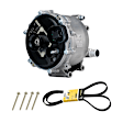 KIT-070224-317 3-Piece Kit OE Replacement Alternator, 3.0L, 6Cyl, Remanufactured Genuine BMW, Includes (1) Serpentine Belt, (1) Alternator and (1) Oil Pan Bolt Set