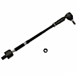 KIT-070224-345 4-Piece Kit Genuine Volkswagen Tie Rod Assembly - 4-Piece Kit, Includes (2) Steering Rack Boot and (2) Tie Rod Assembly