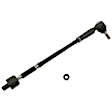 KIT-070224-345 4-Piece Kit Genuine Volkswagen Tie Rod Assembly - 4-Piece Kit, Includes (2) Steering Rack Boot and (2) Tie Rod Assembly